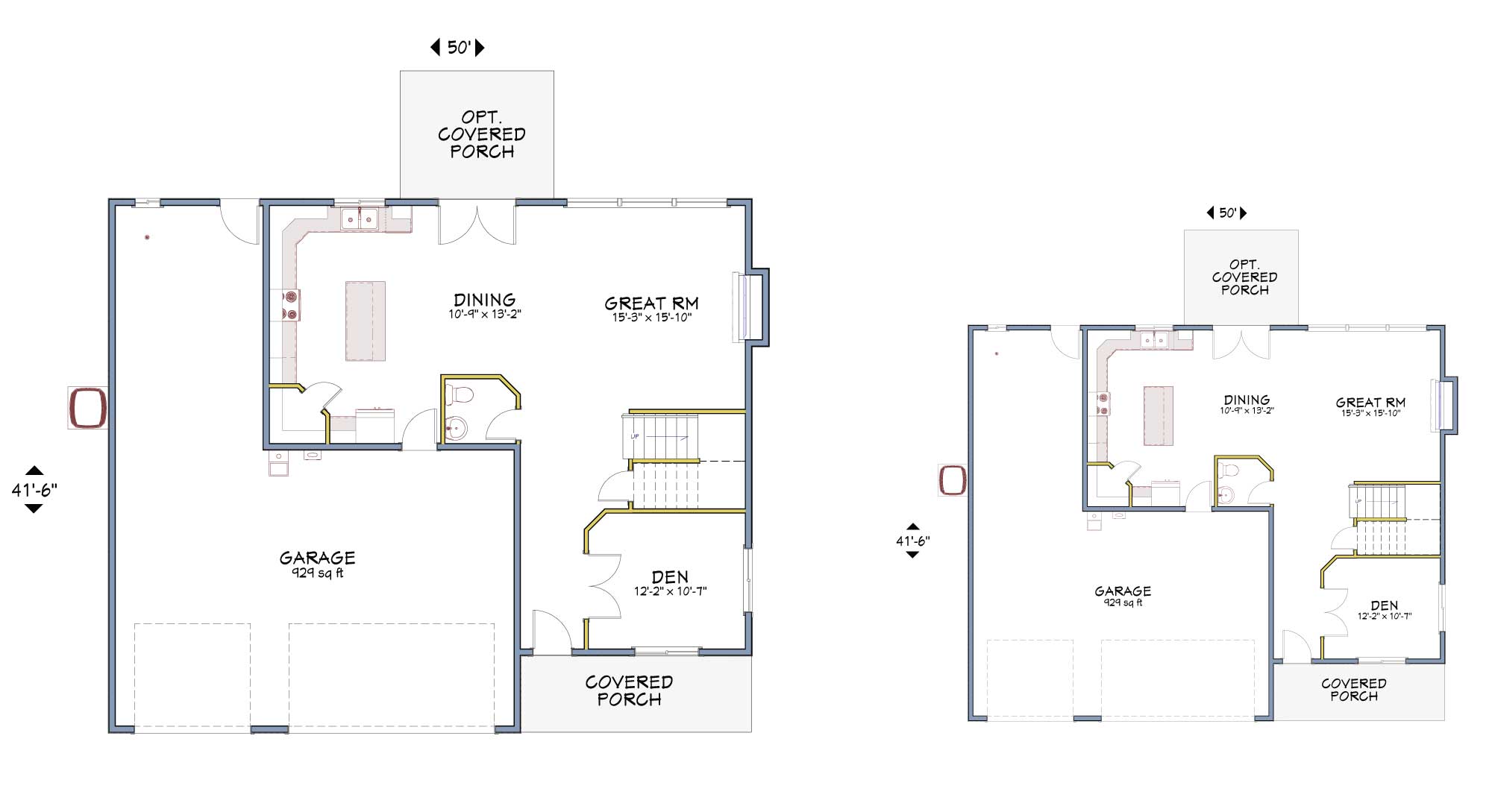 21-100-Traditional-Floor plan