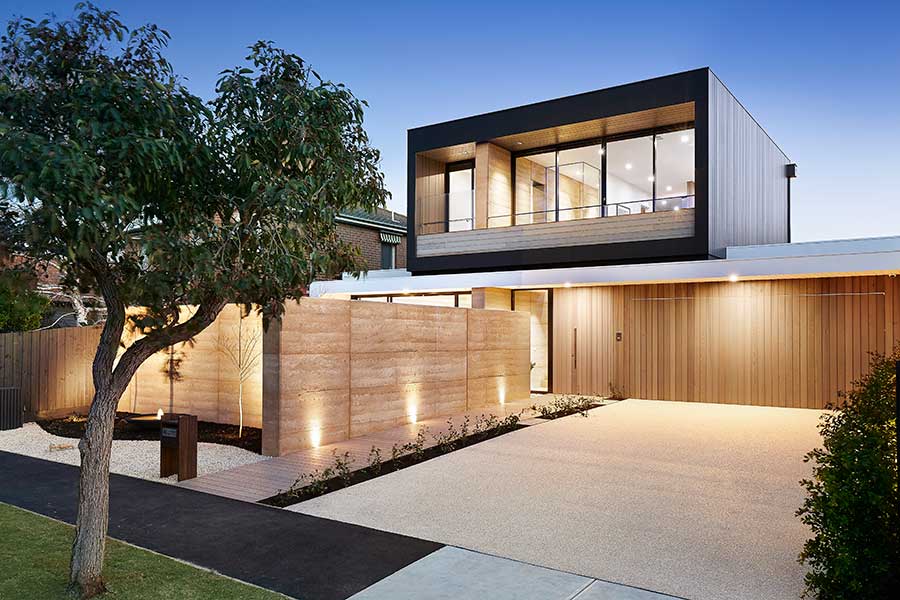 Contemporary style home